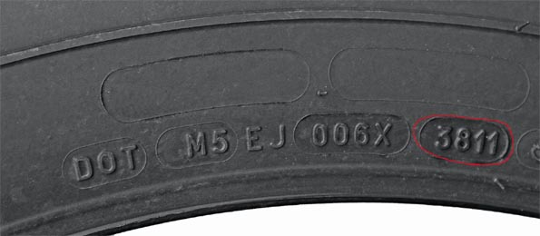 Âge du pneu et numéro dot sur les pneus moto