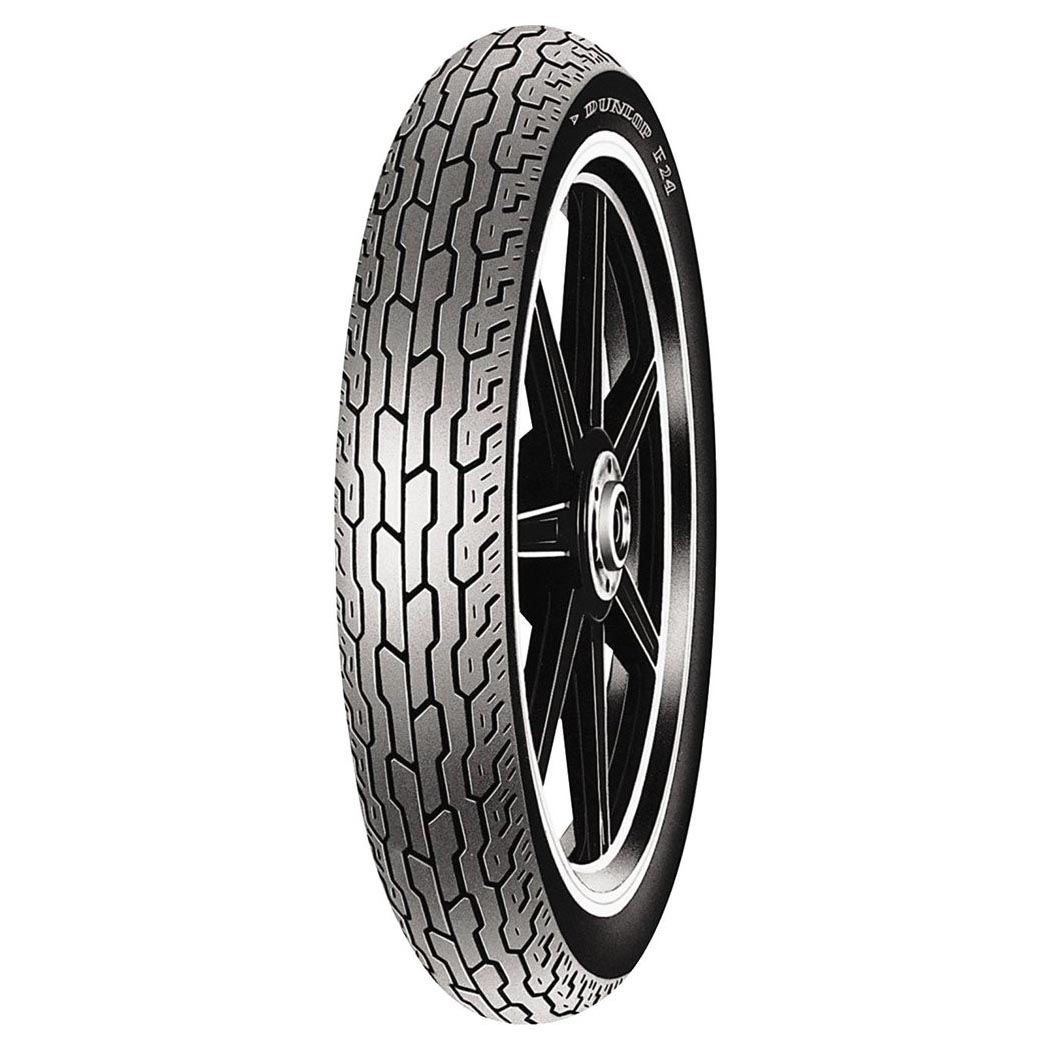 190 50 Tire Dunlop D404 Front Motorcycle Tire - 100/90-19 57H Bias